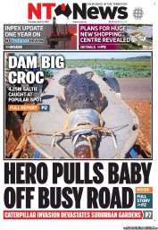 NT News (Australia) Newspaper Front Page for 10 April 2013