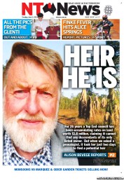 NT News (Australia) Newspaper Front Page for 10 June 2013