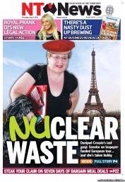 NT News (Australia) Newspaper Front Page for 11 July 2013