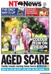 NT News (Australia) Newspaper Front Page for 12 September 2013