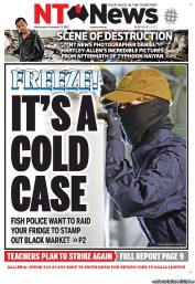 NT News (Australia) Newspaper Front Page for 13 November 2013