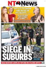 NT News (Australia) Newspaper Front Page for 14 January 2014