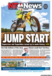 NT News (Australia) Newspaper Front Page for 14 September 2013