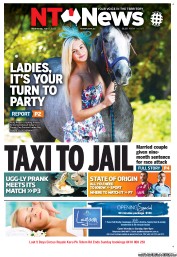 NT News (Australia) Newspaper Front Page for 17 July 2013