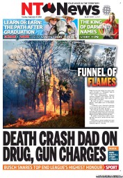 NT News (Australia) Newspaper Front Page for 17 September 2013