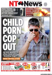 NT News (Australia) Newspaper Front Page for 19 April 2013
