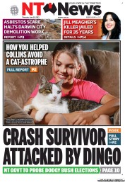 NT News (Australia) Newspaper Front Page for 19 June 2013