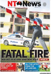 NT News (Australia) Newspaper Front Page for 19 August 2013