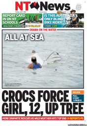 NT News (Australia) Newspaper Front Page for 1 April 2013