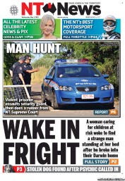 NT News (Australia) Newspaper Front Page for 1 May 2013