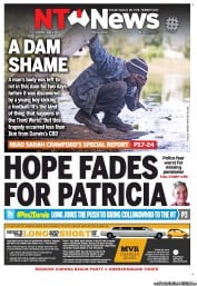 NT News (Australia) Newspaper Front Page for 1 June 2013