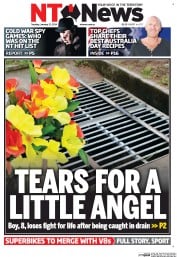 NT News (Australia) Newspaper Front Page for 21 January 2014