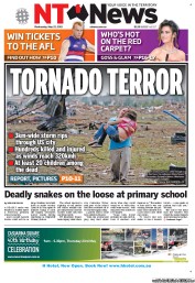NT News (Australia) Newspaper Front Page for 22 May 2013