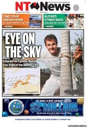 NT News (Australia) Newspaper Front Page for 23 November 2013