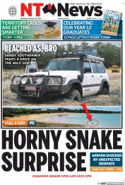 NT News (Australia) Newspaper Front Page for 23 December 2013