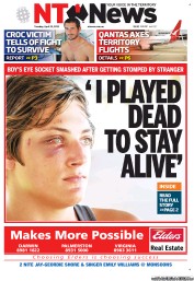 NT News (Australia) Newspaper Front Page for 23 April 2013