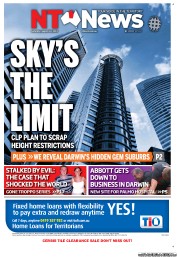 NT News (Australia) Newspaper Front Page for 24 August 2013