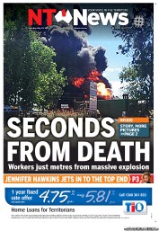 NT News (Australia) Newspaper Front Page for 25 May 2013