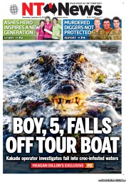 NT News (Australia) Newspaper Front Page for 25 September 2013