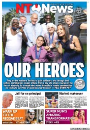 NT News (Australia) Newspaper Front Page for 26 September 2013