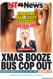NT News (Australia) Newspaper Front Page for 28 December 2013