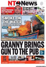 NT News (Australia) Newspaper Front Page for 28 May 2013