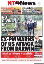 NT News (Australia) Newspaper Front Page for 4 June 2013