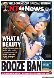 NT News (Australia) Newspaper Front Page for 5 November 2013