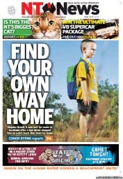 NT News (Australia) Newspaper Front Page for 5 June 2013