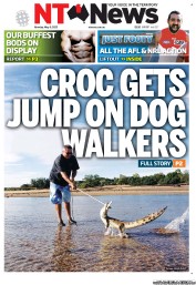 NT News (Australia) Newspaper Front Page for 6 May 2013