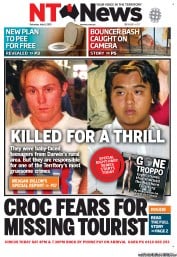 NT News (Australia) Newspaper Front Page for 6 July 2013