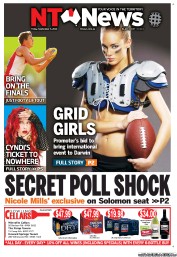 NT News (Australia) Newspaper Front Page for 6 September 2013