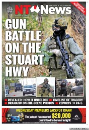 NT News (Australia) Newspaper Front Page for 8 May 2013