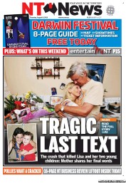NT News (Australia) Newspaper Front Page for 8 August 2013