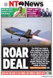 NT News (Australia) Newspaper Front Page for 9 December 2013