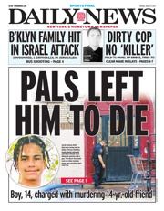 Front Page of New York Daily News newspaper from New York</a>
<!--DON