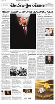 Front Page of New York Times newspaper from New York</a>
<!--DON