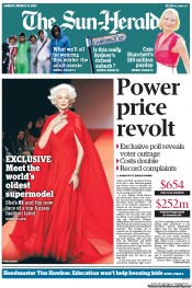 Sun Herald (Australia) Newspaper Front Page for 31 March 2013