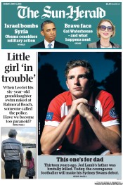 Sun Herald (Australia) Newspaper Front Page for 5 May 2013