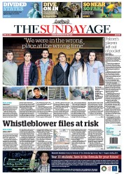 Sunday Age (Australia) Newspaper Front Page for 23 June 2013