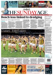 Sunday Age (Australia) Newspaper Front Page for 7 July 2013