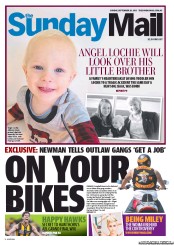Sunday Mail (Australia) Newspaper Front Page for 29 September 2013