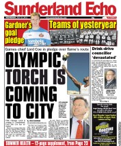  () Newspaper Front Page for 13 July 2011