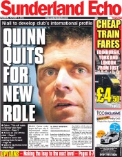  () Newspaper Front Page for 4 October 2011
