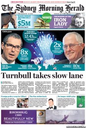 Sydney Morning Herald (Australia) Newspaper Front Page for 10 April 2013
