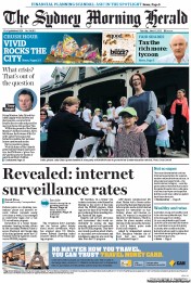 Sydney Morning Herald (Australia) Newspaper Front Page for 10 June 2013