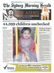 Sydney Morning Herald (Australia) Newspaper Front Page for 10 July 2013