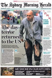 Sydney Morning Herald (Australia) Newspaper Front Page for 17 April 2013