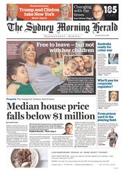 Sydney Morning Herald (Australia) Newspaper Front Page for 21 April 2016