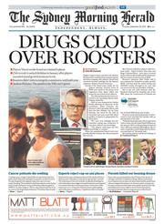 Sydney Morning Herald (Australia) Newspaper Front Page for 26 September 2013